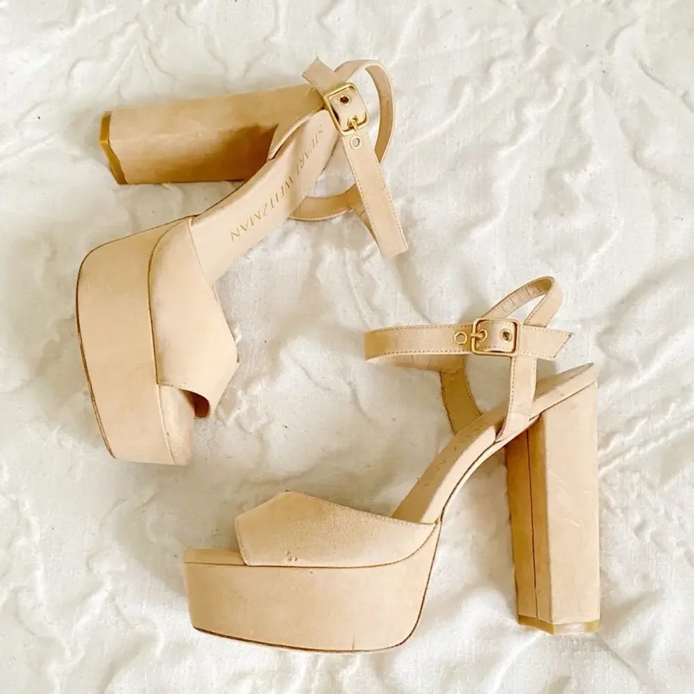 Stuart Weitzman Ryder Platform Sandal Size 9.5